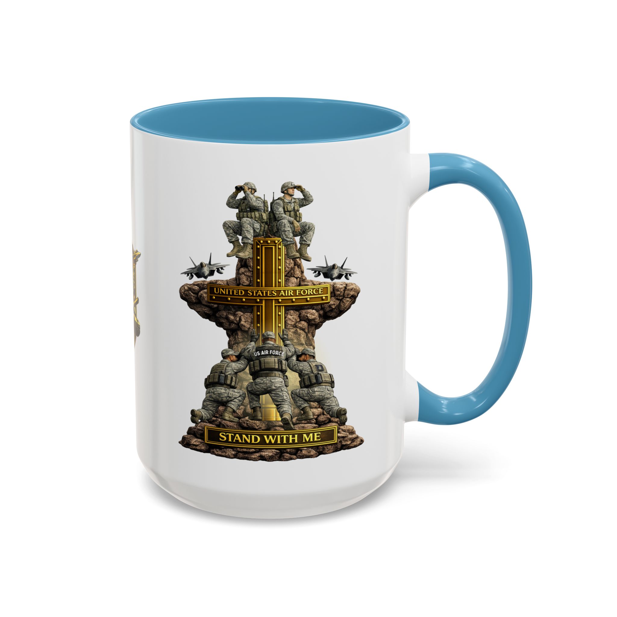 United States Air Force Mug | Militar-E Force Stand With Me Military Coffee Mug - Image 52