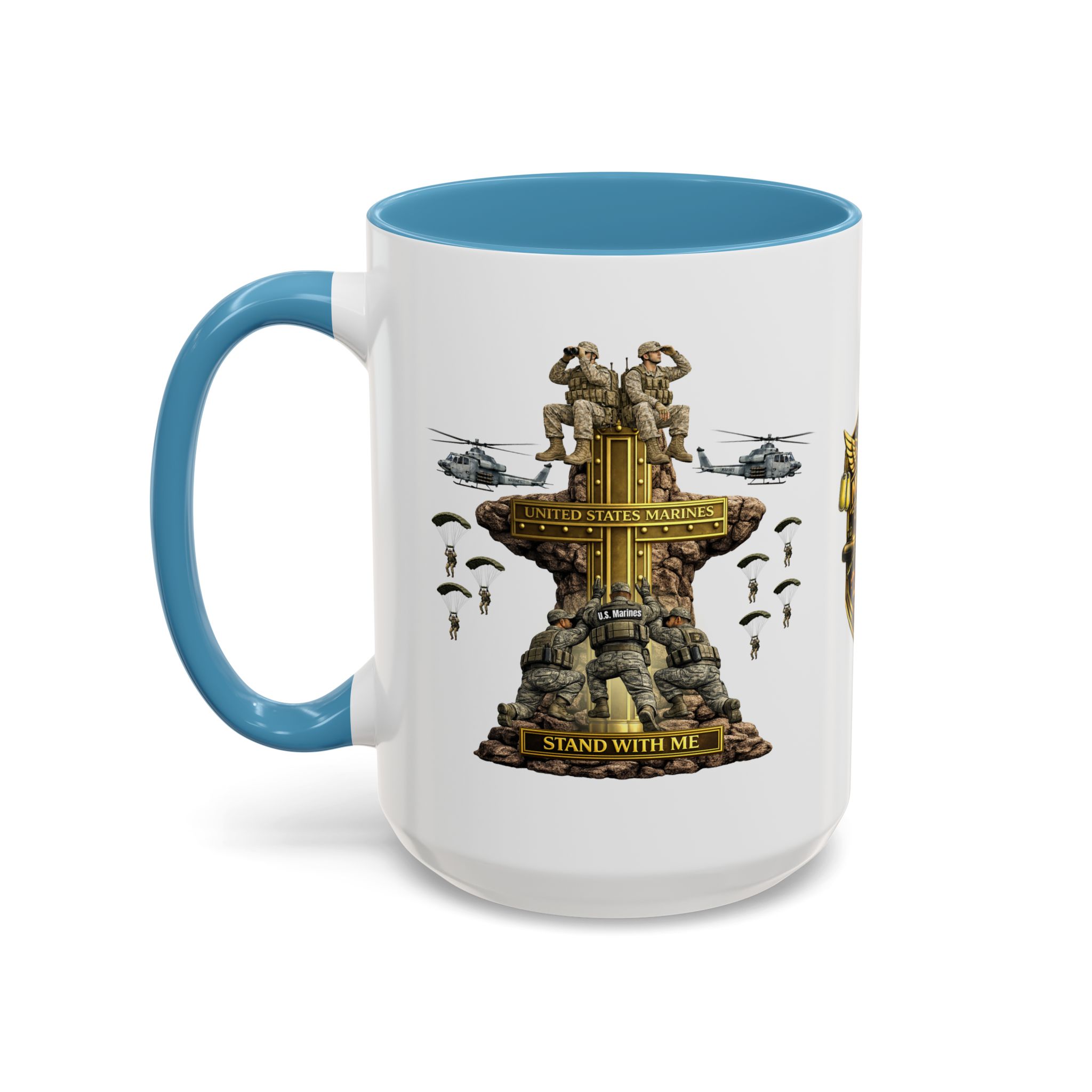 United States Marines Mug | Militar-E Force Stand With Me Military Coffee Mug - Image 48