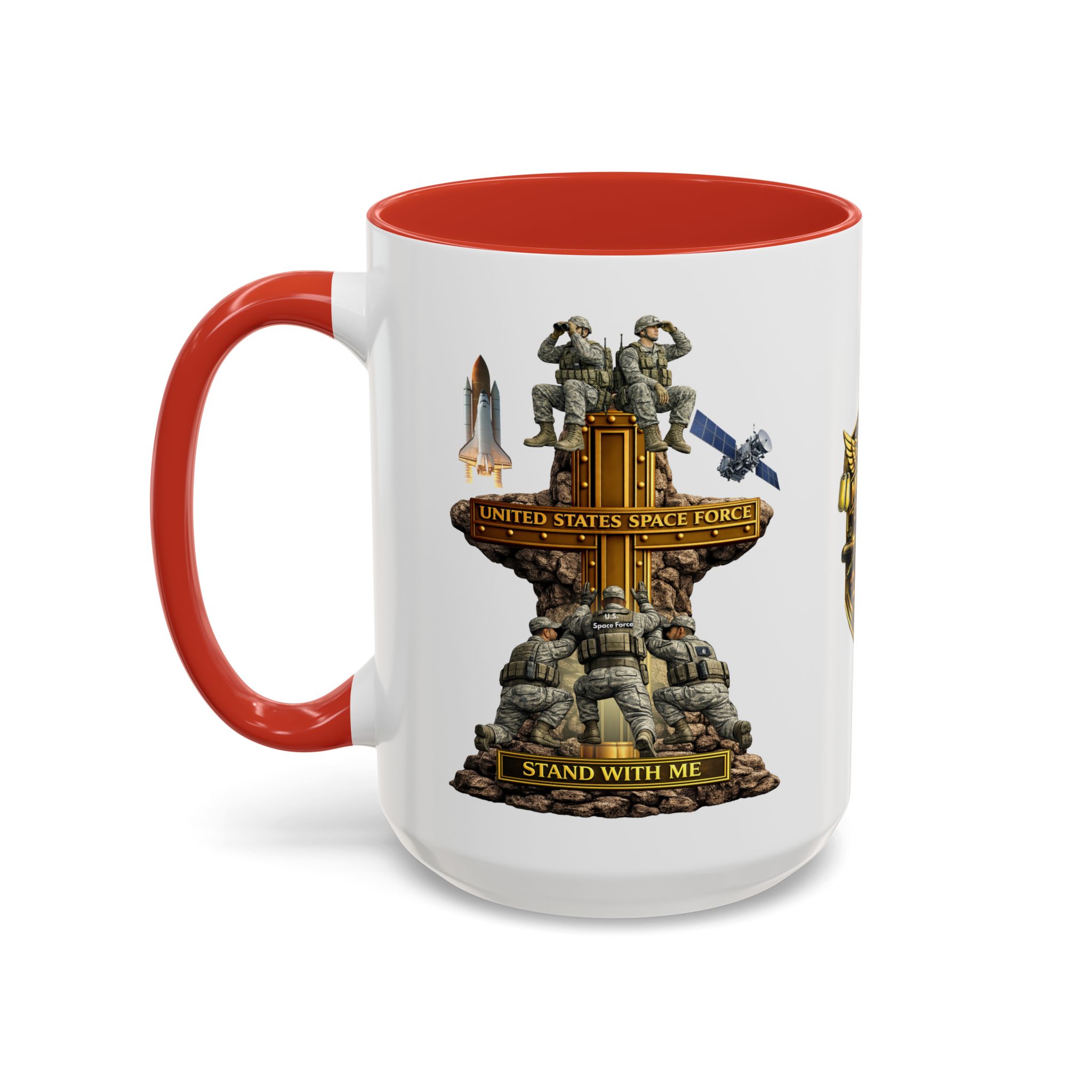 United States Space Force Mug | Militar-E Force Stand With Me Military Coffee Mug - Image 33