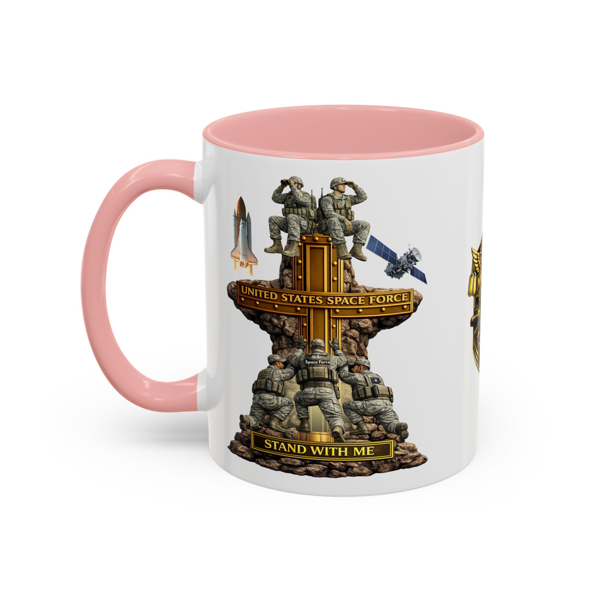 United States Space Force Mug | Militar-E Force Stand With Me Military Coffee Mug - Image 13