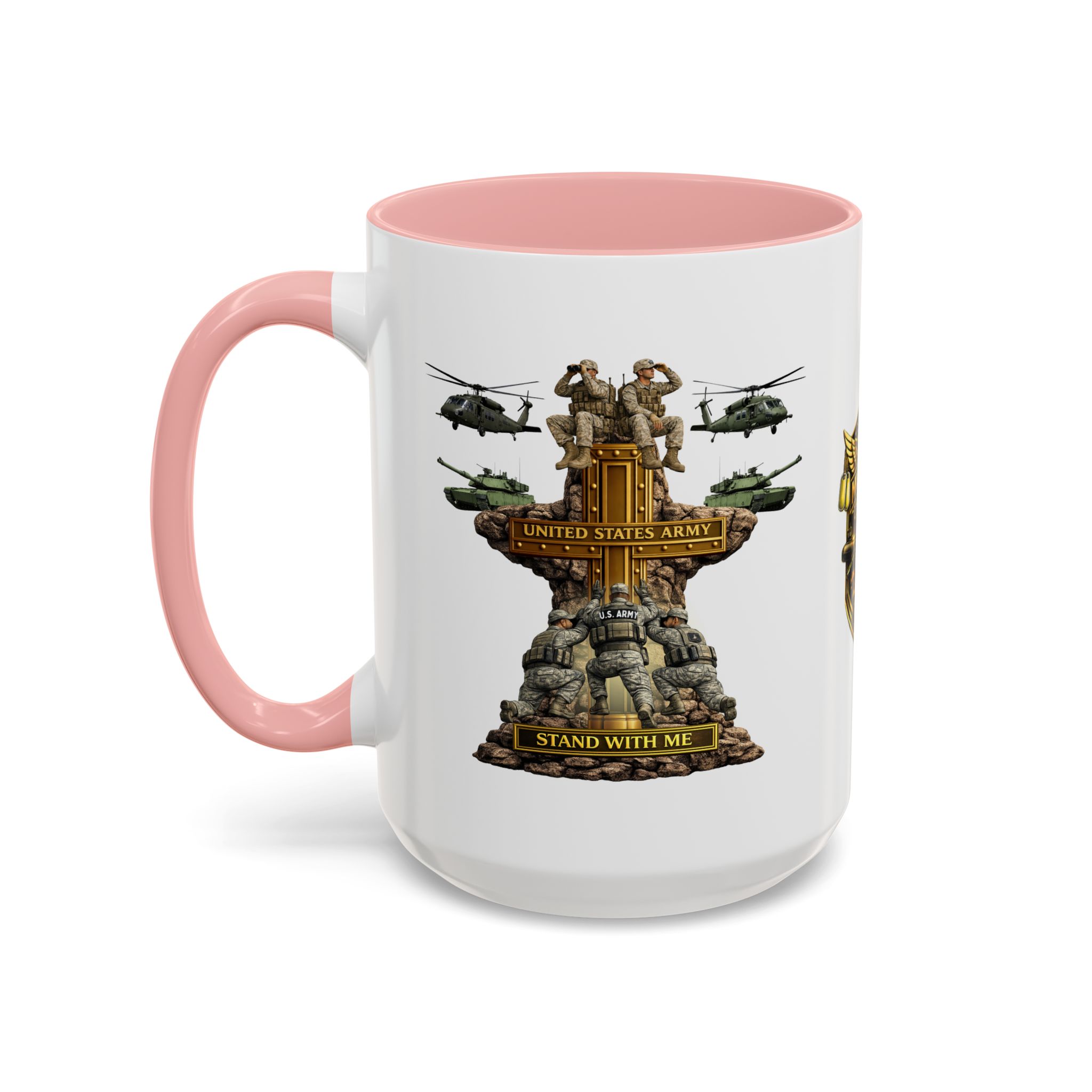 United States Army Mug | Militar-E Force Stand With Me Military Coffee Mug - Image 20