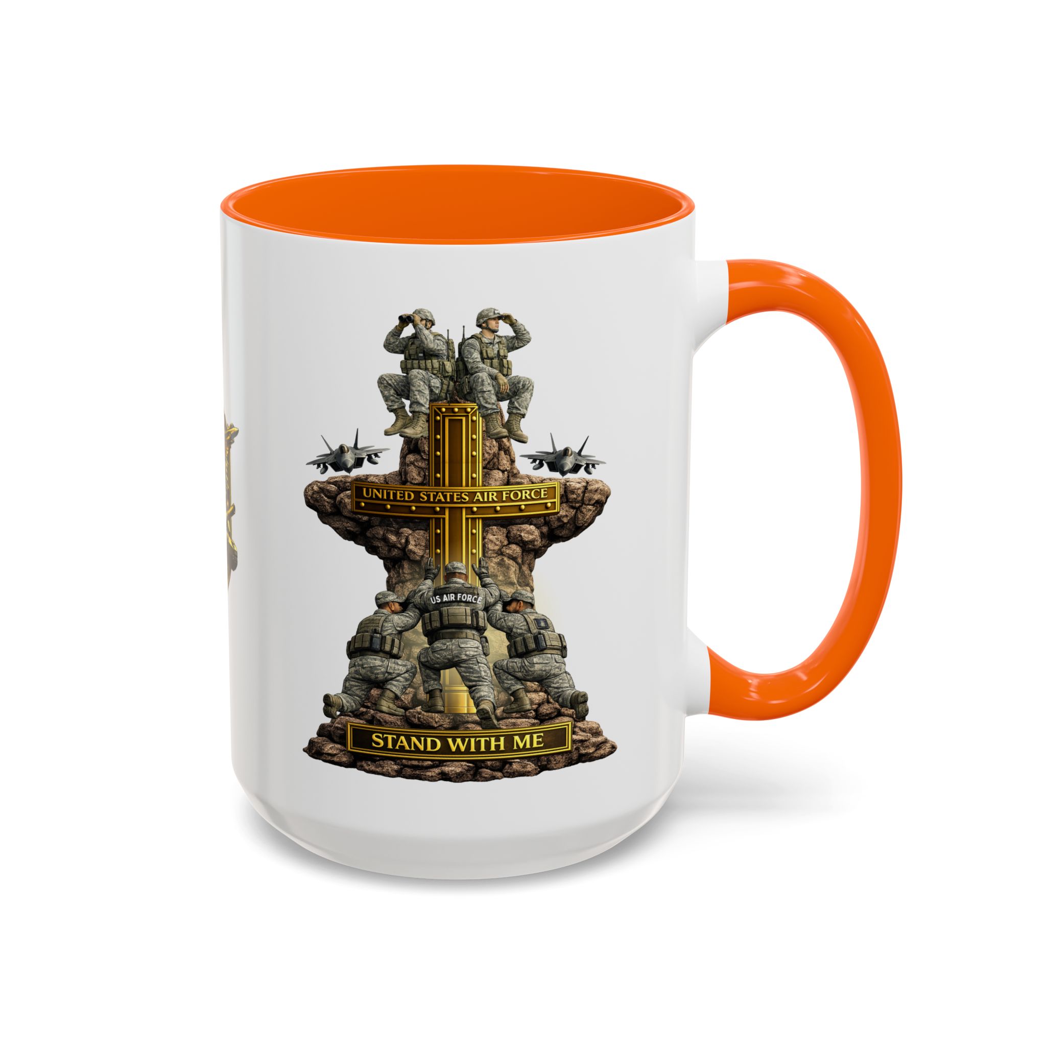 United States Air Force Mug | Militar-E Force Stand With Me Military Coffee Mug - Image 42