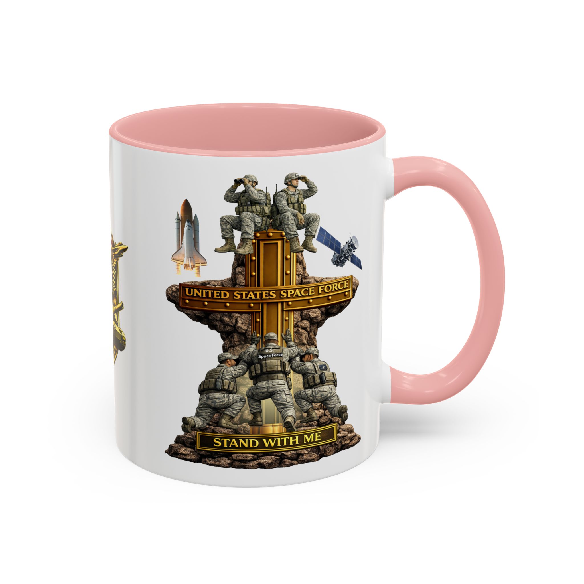 United States Space Force Mug | Militar-E Force Stand With Me Military Coffee Mug - Image 12