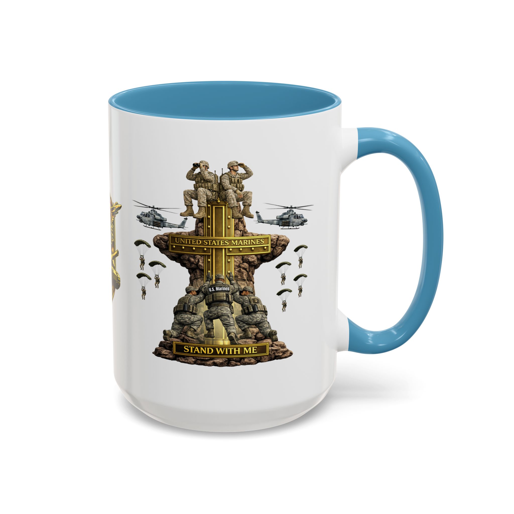 United States Marines Mug | Militar-E Force Stand With Me Military Coffee Mug - Image 47