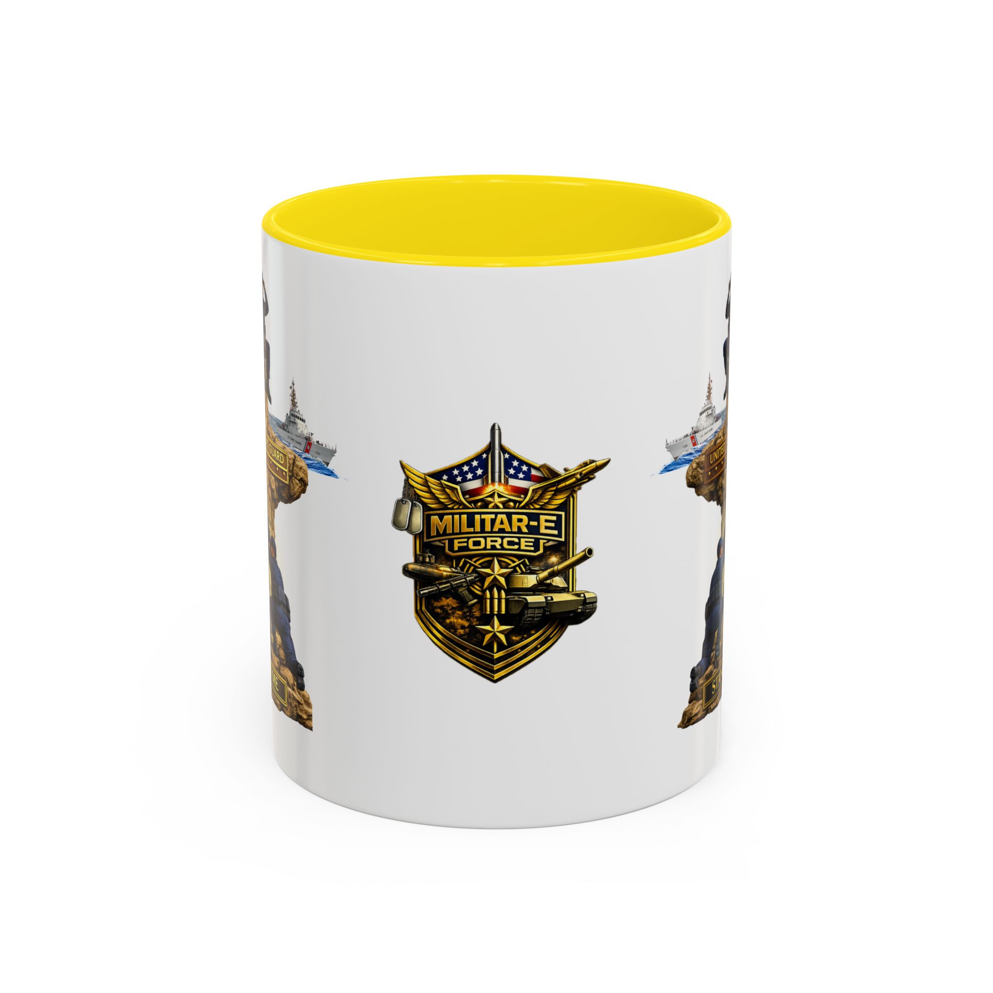 United States Coast Guard Mug | Militar-E Force Stand With Me Military Coffee Mug - Image 66