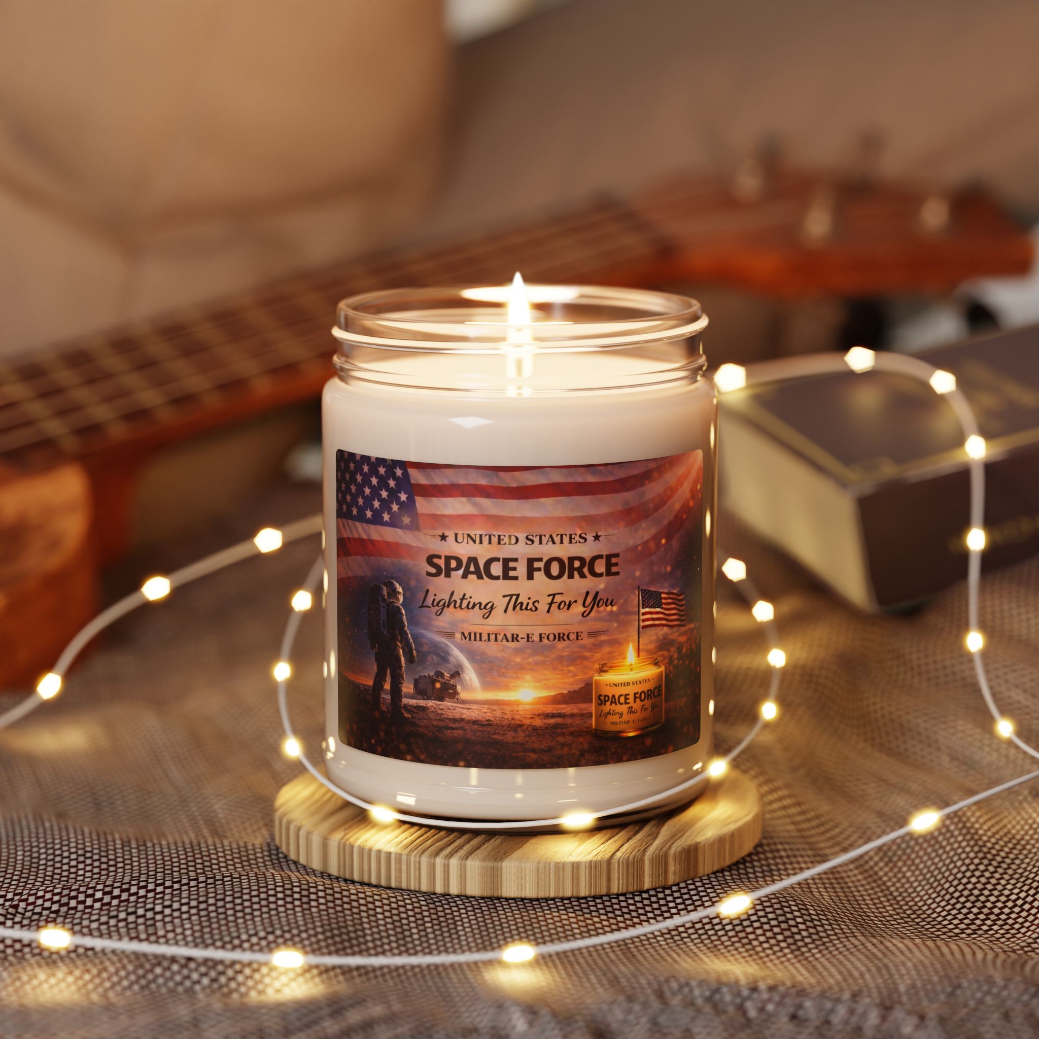 United States Space Force Soy Candle | Militar-E Force Military Candle - Image 23