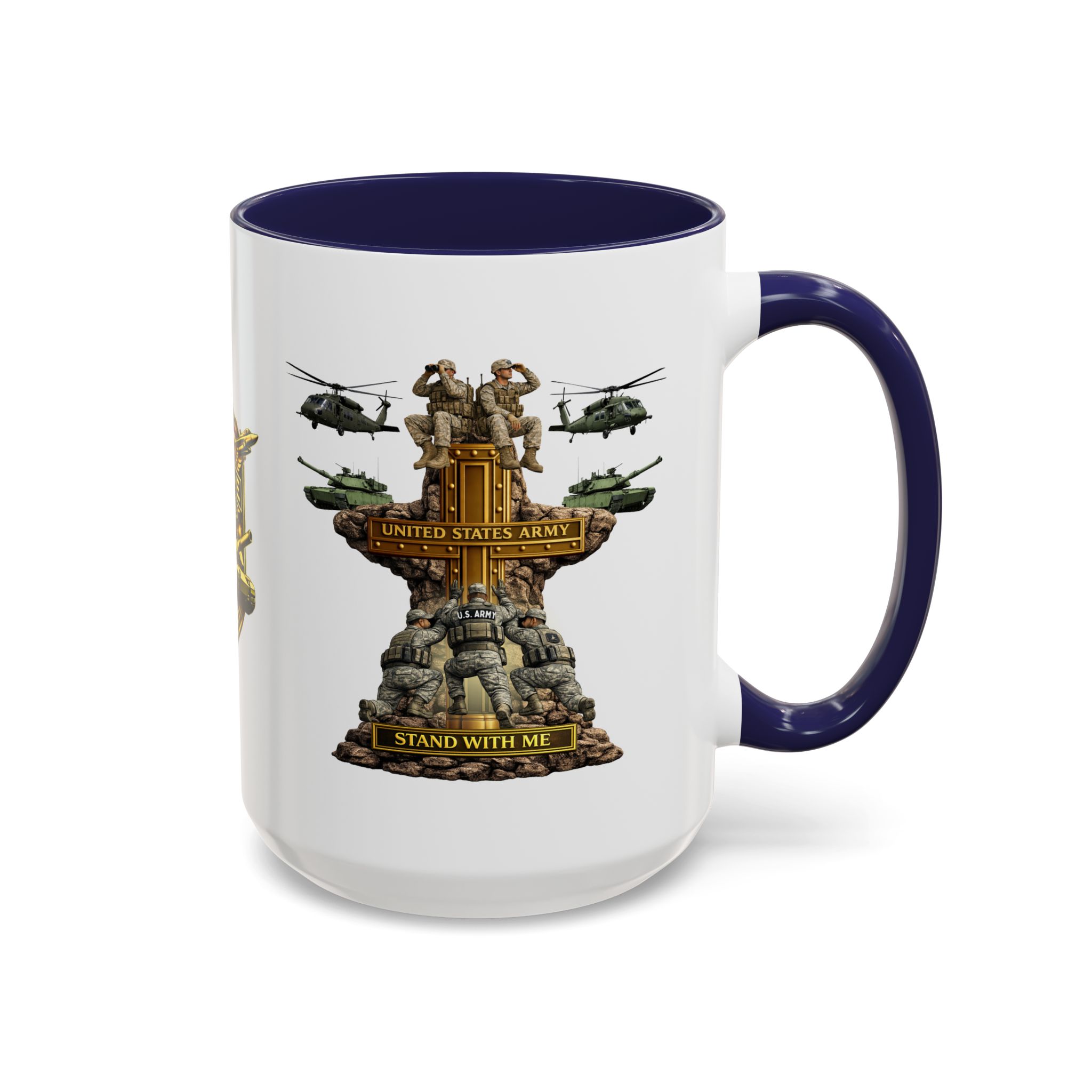 United States Army Mug | Militar-E Force Stand With Me Military Coffee Mug - Image 14