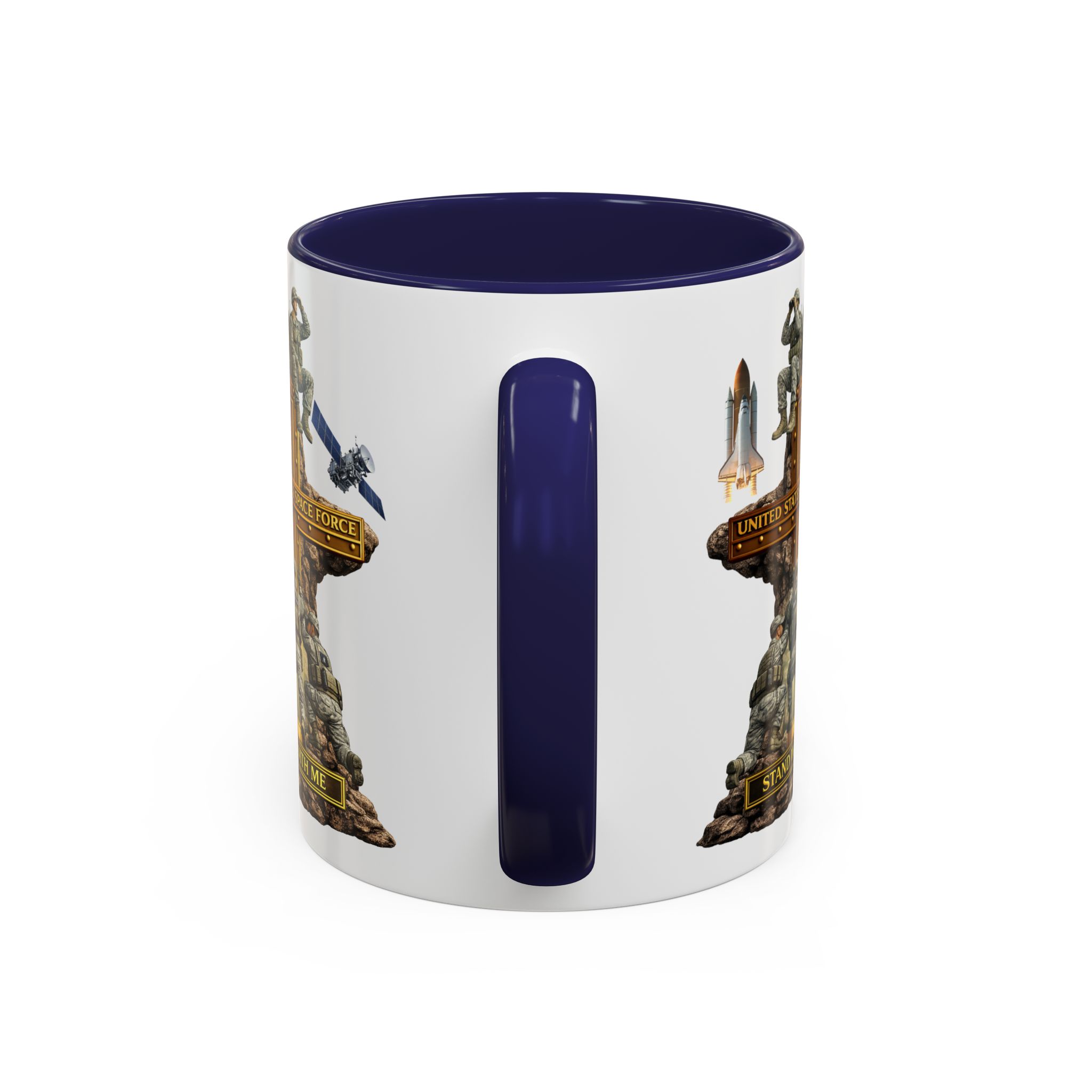 United States Space Force Mug | Militar-E Force Stand With Me Military Coffee Mug - Image 9