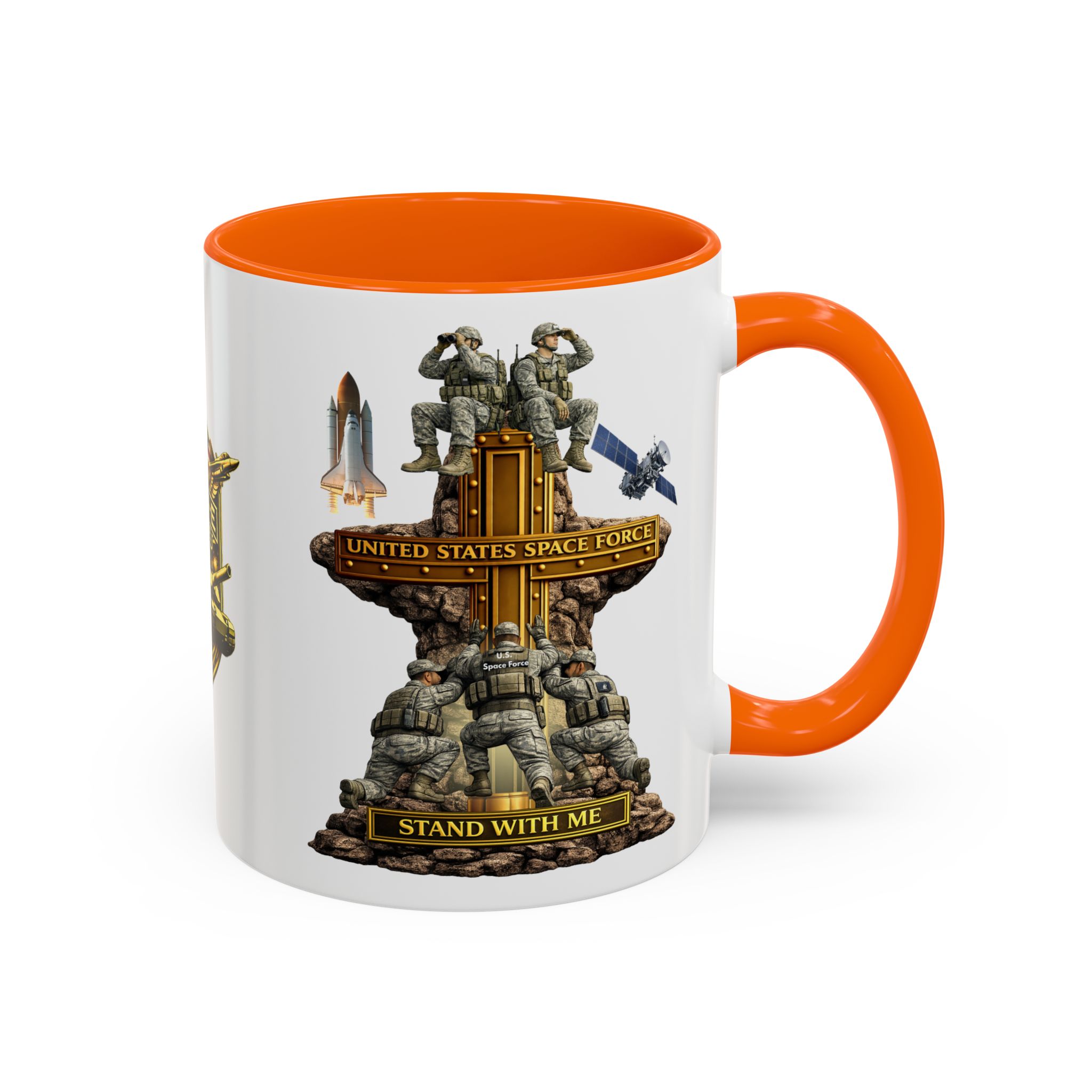 United States Space Force Mug | Militar-E Force Stand With Me Military Coffee Mug - Image 37