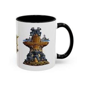 United States Navy Mug | Militar-E Force Stand With Me Military Coffee Mug