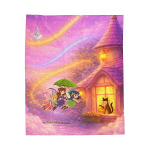 Tooth Fairy Velveteen Plush Blanket | Fair-E Blanket