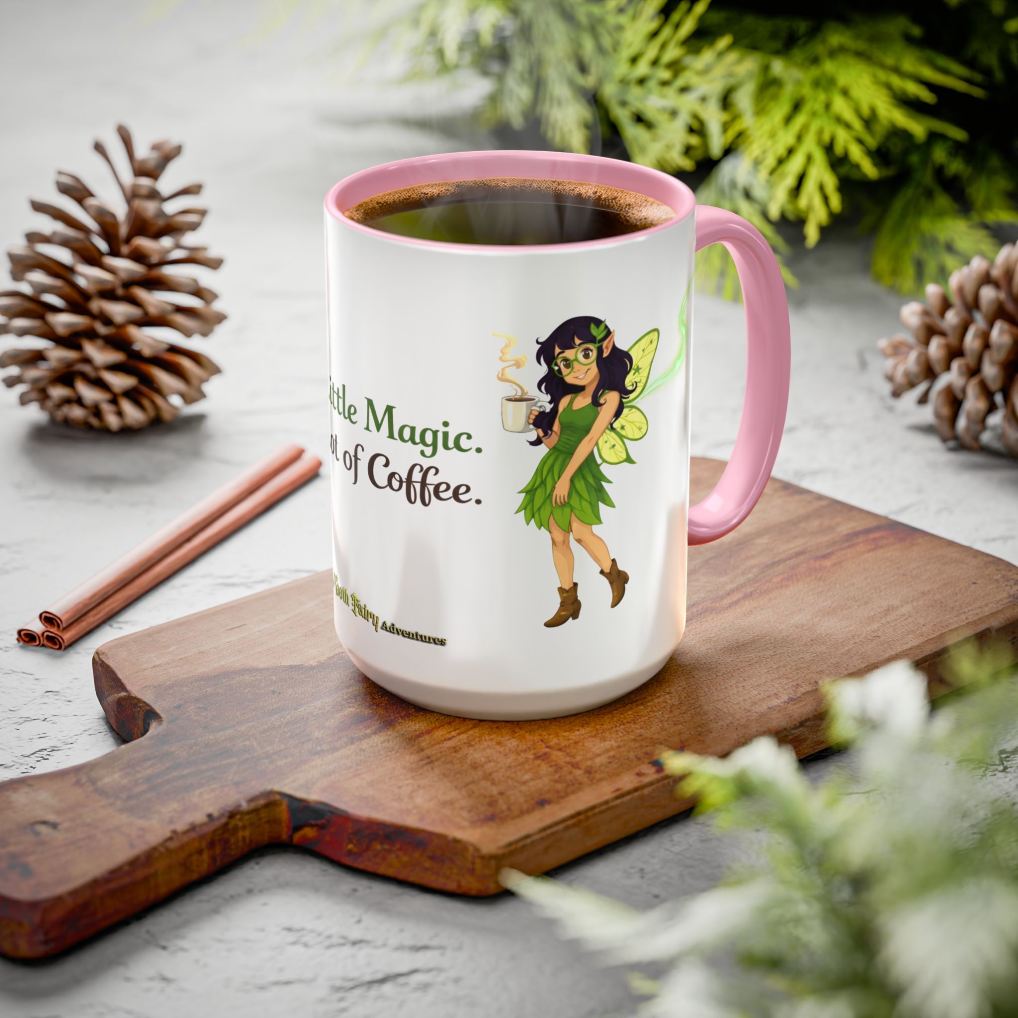 Fairy Coffee Mug | Fair-E 'A Little Magic. A Lot of Coffee' Mug - Image 125