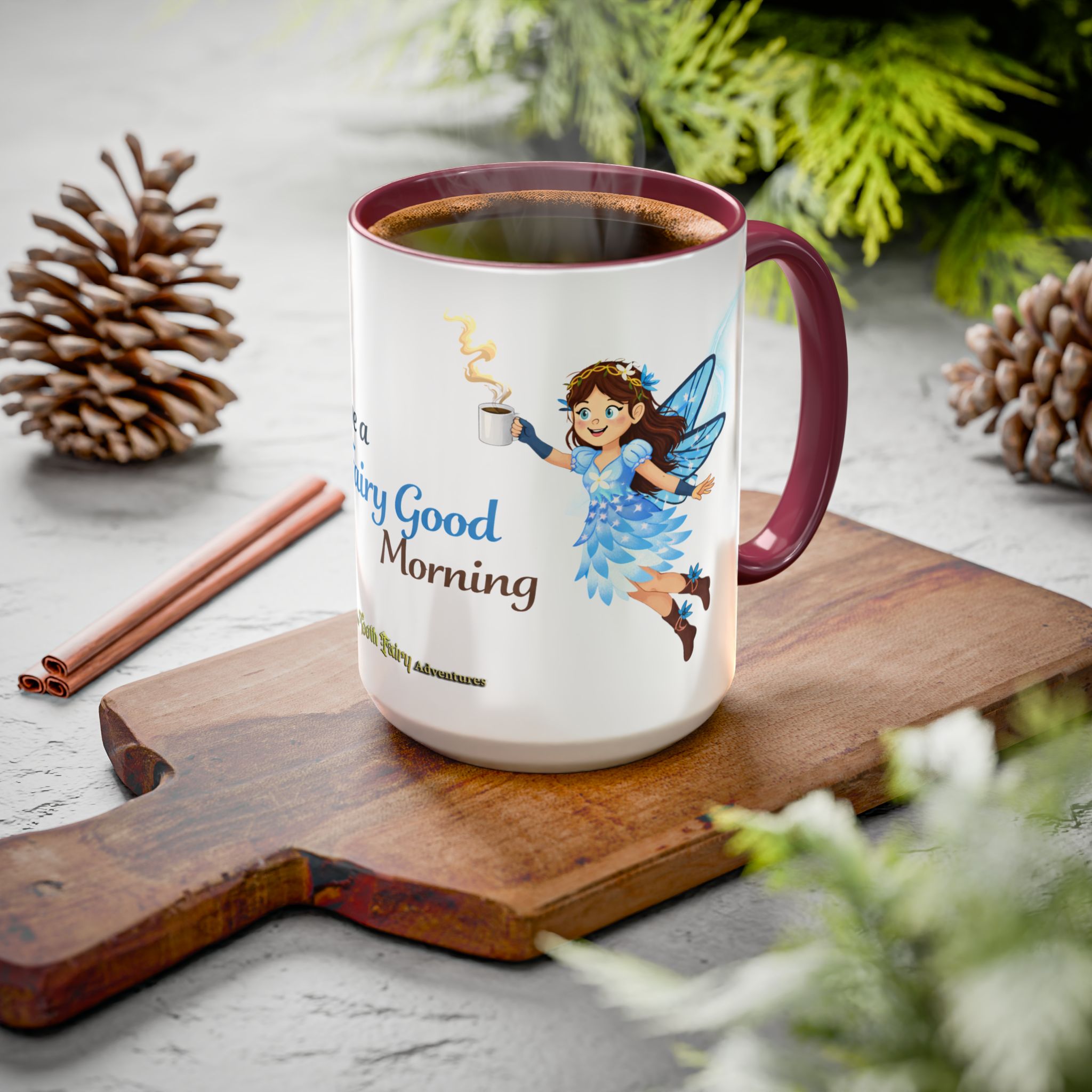 Fairy Coffee Mug | Fair-E 'Have a Fairy Good Morning' Mug - Image 113