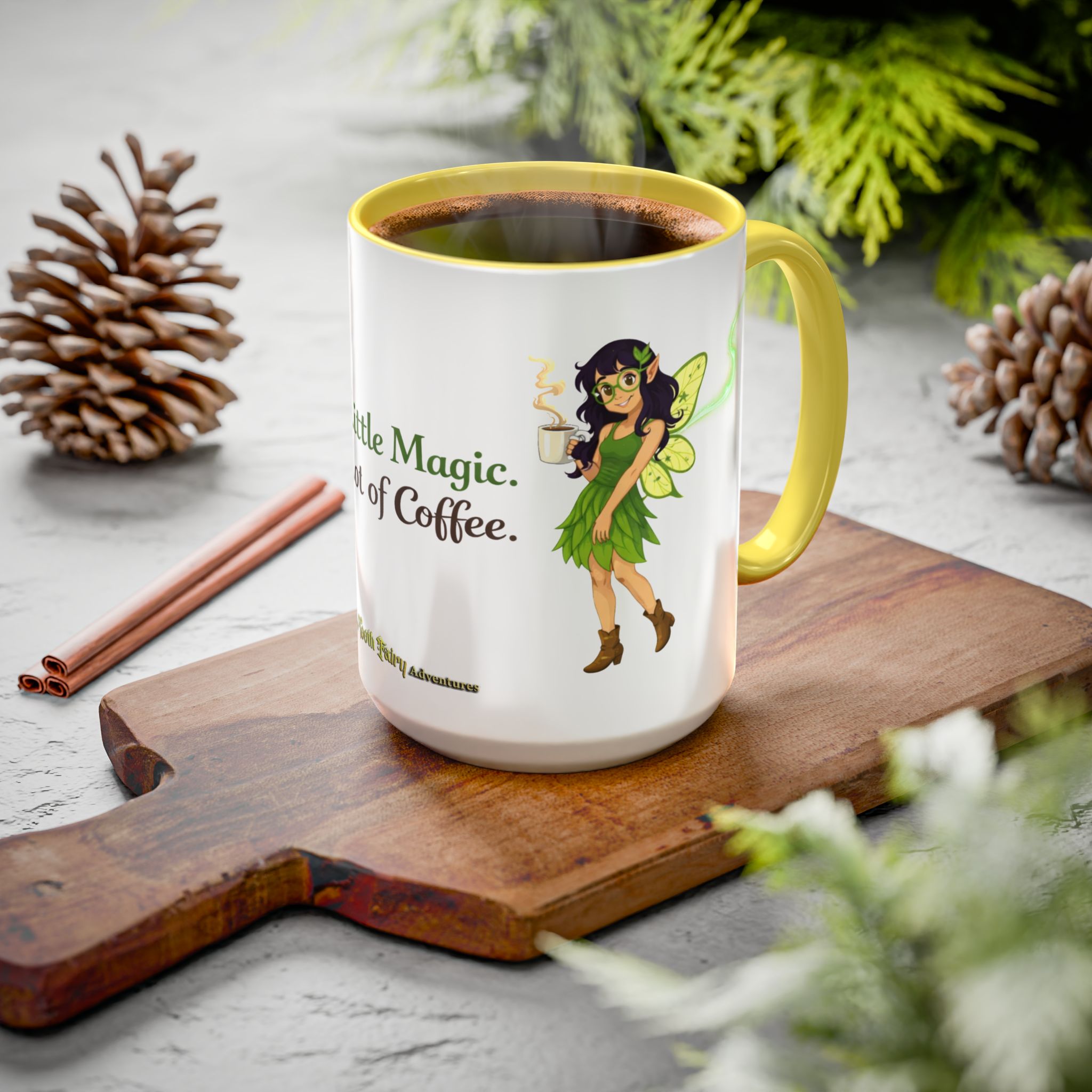 Fairy Coffee Mug | Fair-E 'A Little Magic. A Lot of Coffee' Mug - Image 137