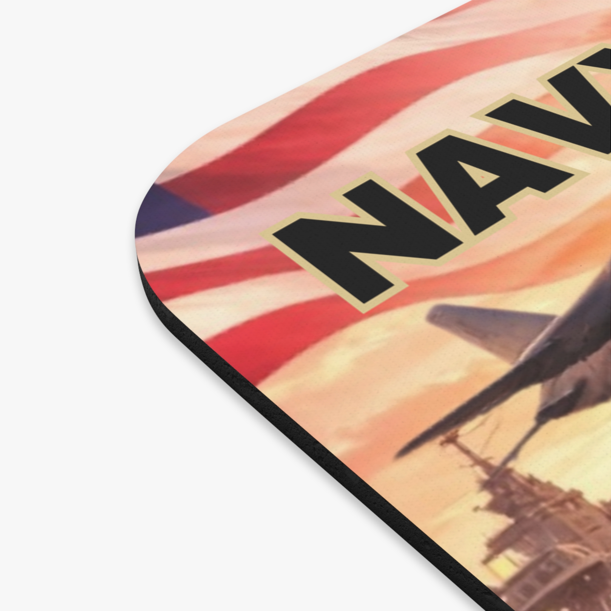 Navy Husband Mouse Pad | Militar-E Force Patriotic Military Desk Accessory - Image 2