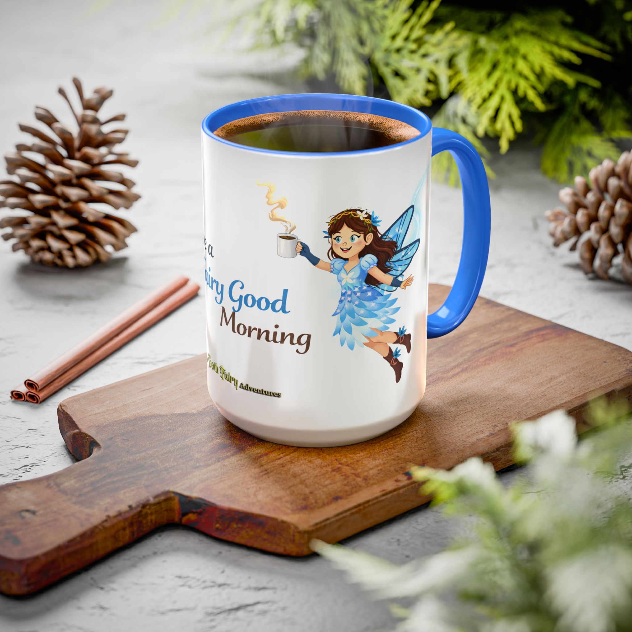Fairy Coffee Mug | Fair-E 'Have a Fairy Good Morning' Mug - Image 5