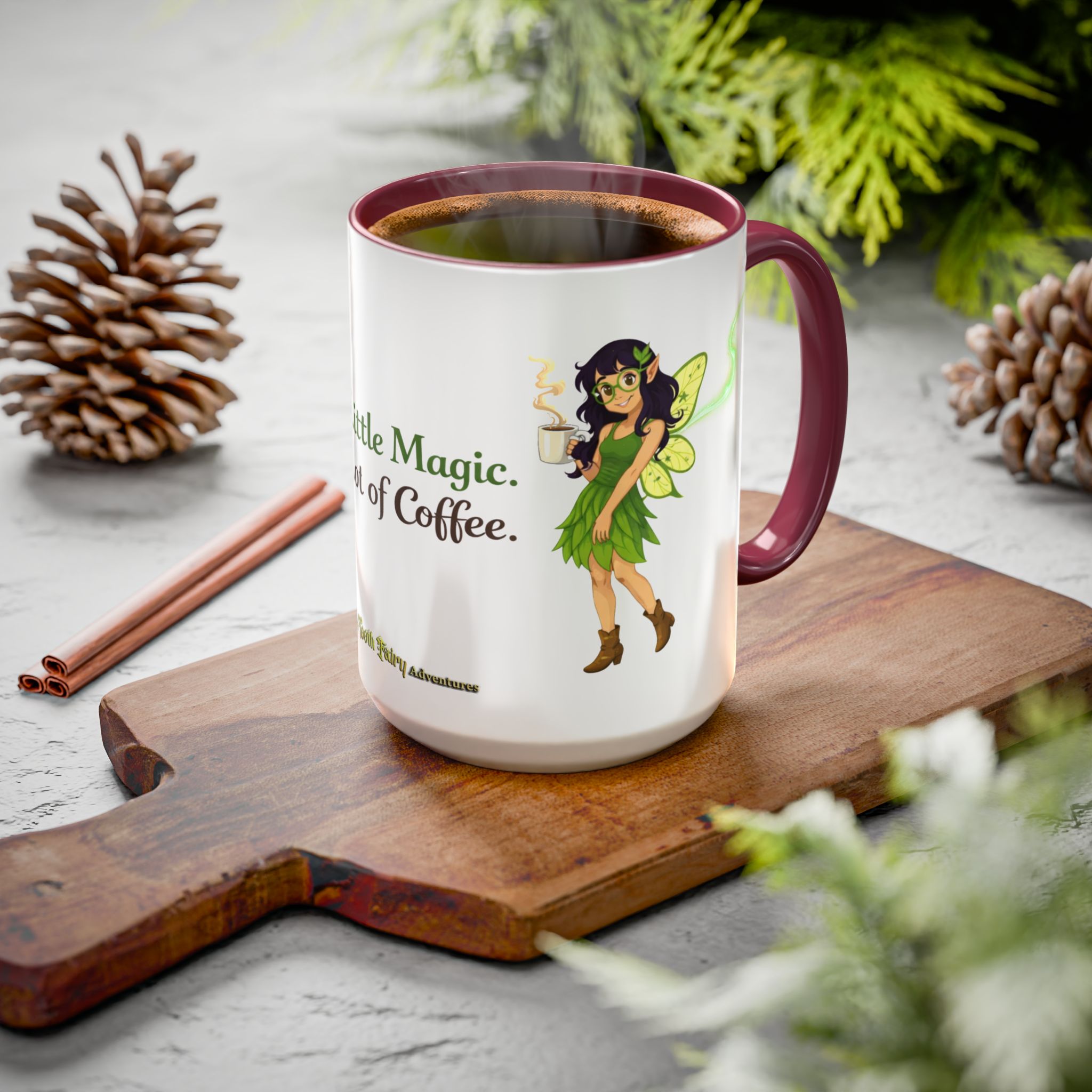 Fairy Coffee Mug | Fair-E 'A Little Magic. A Lot of Coffee' Mug - Image 113
