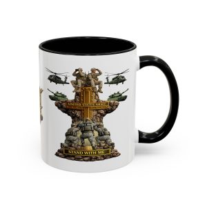 United States Army Mug | Militar-E Force Stand With Me Military Coffee Mug