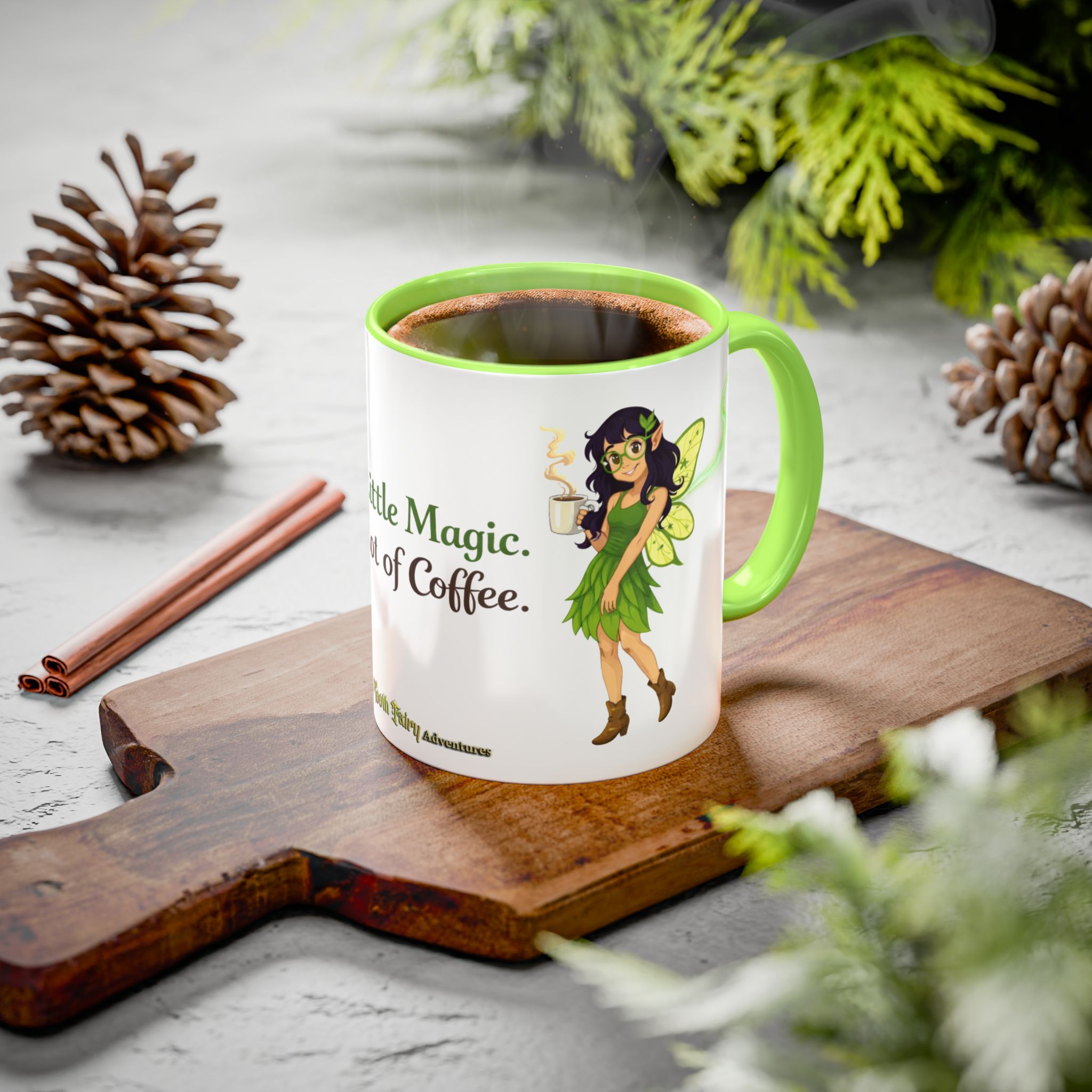 Fairy Coffee Mug | Fair-E 'A Little Magic. A Lot of Coffee' Mug - Image 47