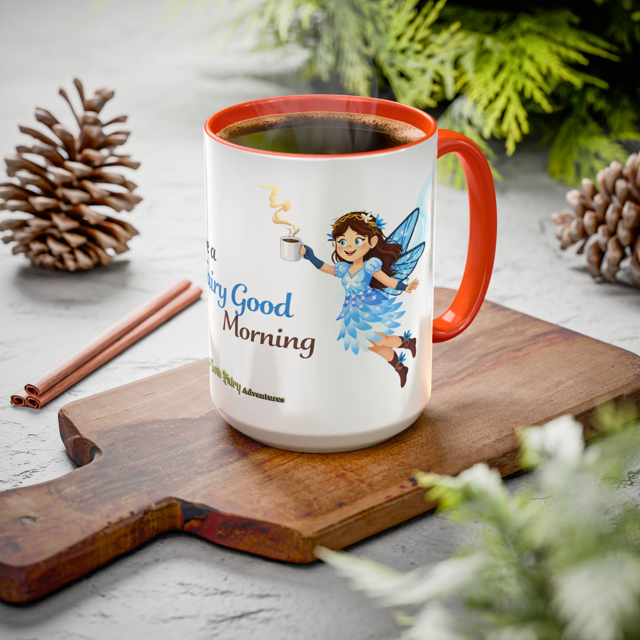 Fairy Coffee Mug | Fair-E 'Have a Fairy Good Morning' Mug - Image 119