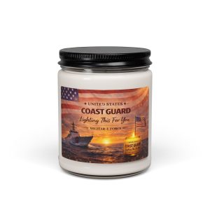 United States Coast Guard Soy Candle | Militar-E Force Military Candle