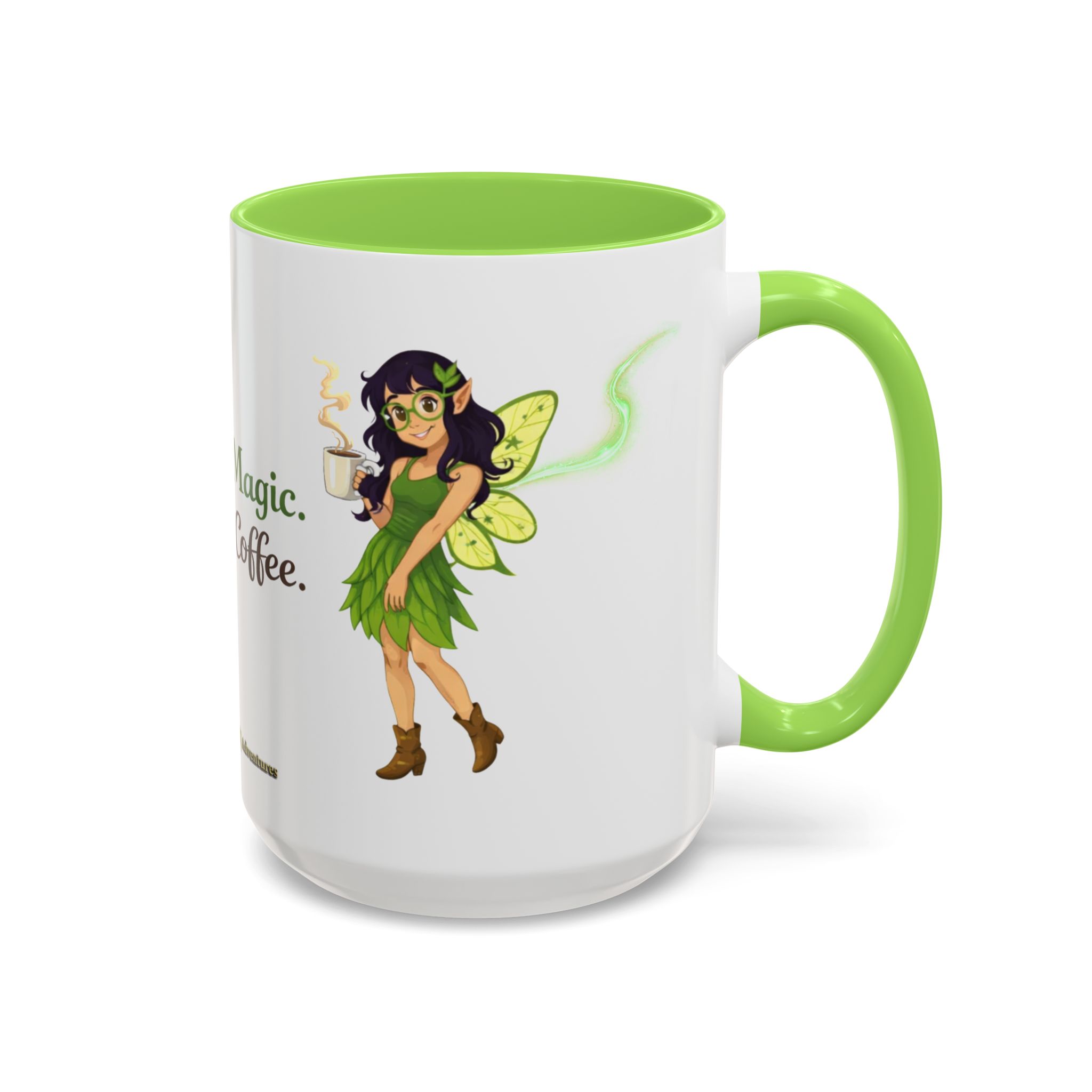 Fairy Coffee Mug | Fair-E 'A Little Magic. A Lot of Coffee' Mug - Image 2