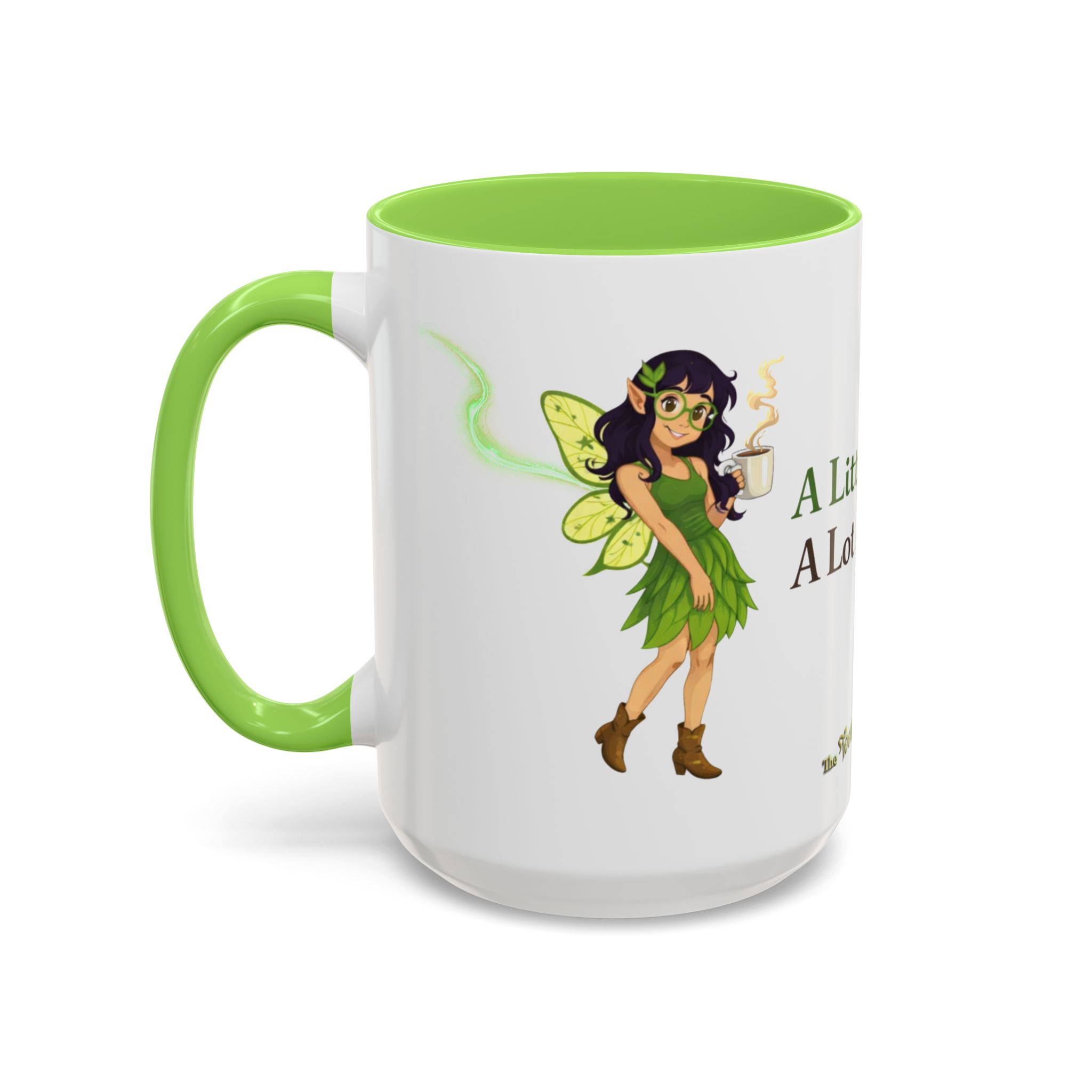 Fairy Coffee Mug | Fair-E 'A Little Magic. A Lot of Coffee' Mug - Image 4