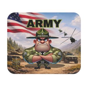 Army Mouse Pad | Militar-E Force Patriotic Military Desk Accessory