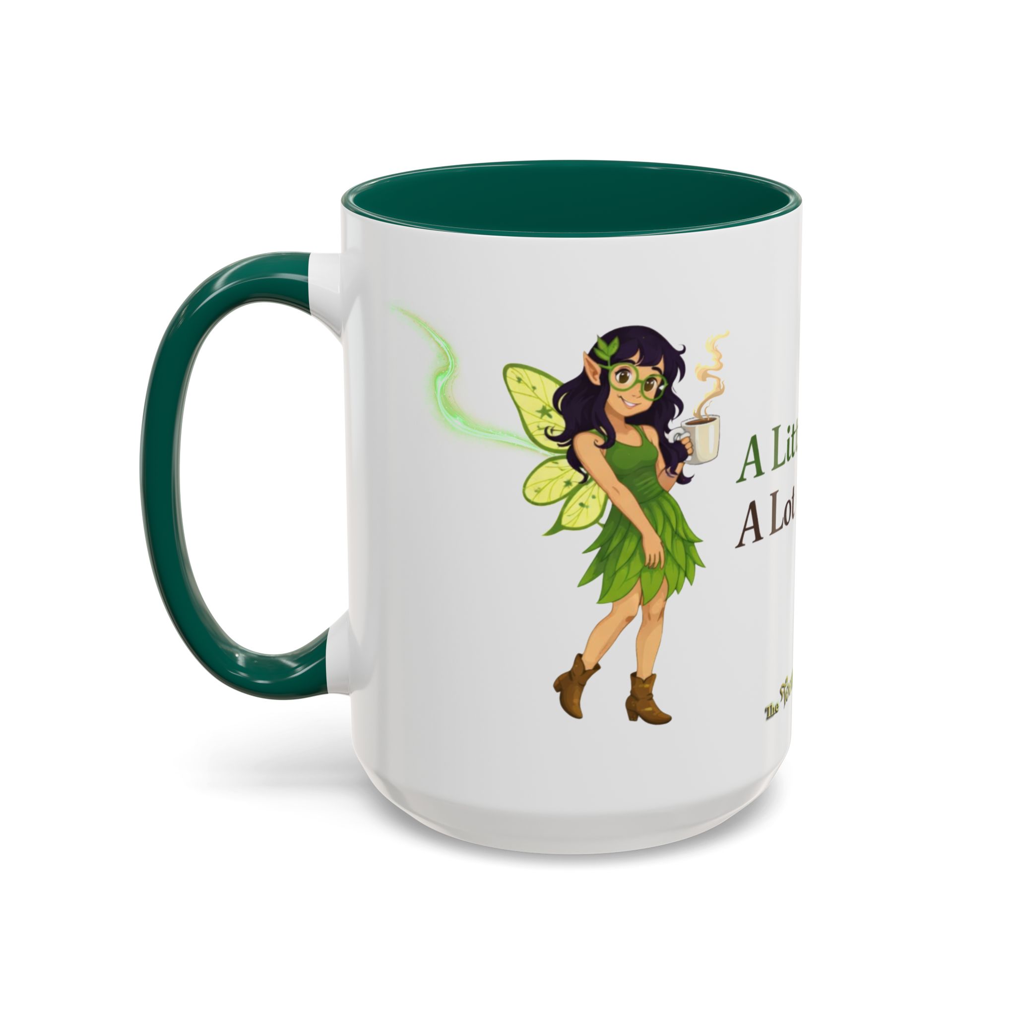 Fairy Coffee Mug | Fair-E 'A Little Magic. A Lot of Coffee' Mug - Image 100