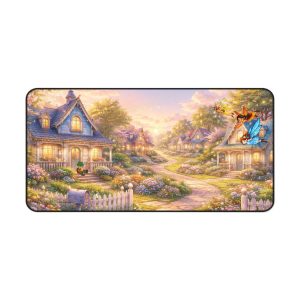 Fairy Desk Mat | Fair-E Enchanted Village Mouse Pad