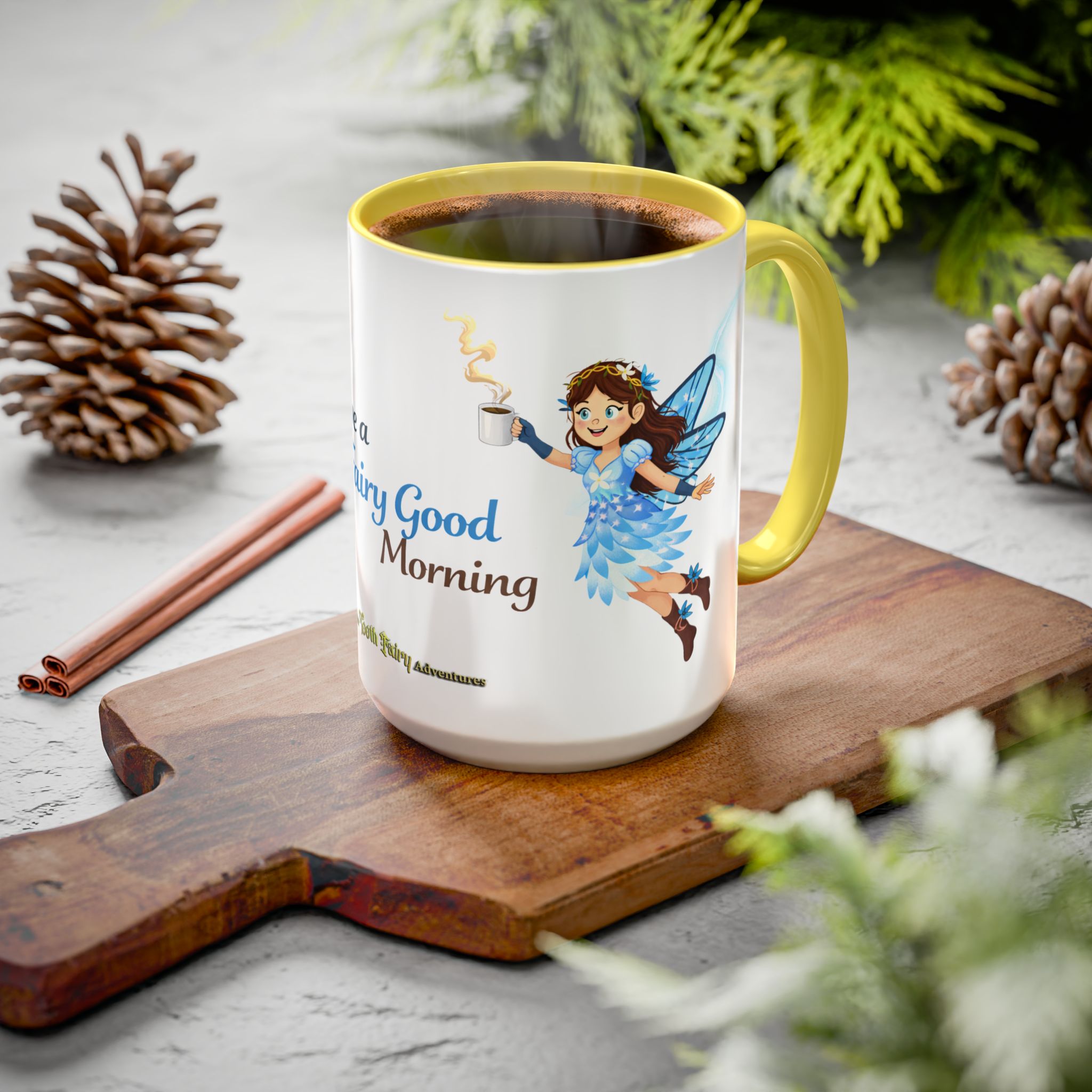 Fairy Coffee Mug | Fair-E 'Have a Fairy Good Morning' Mug - Image 137